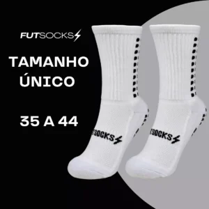 Meia Esportiva Antiderrapante Tipo Trusox – Entrega Imediata