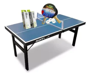 Mini Mesa Ping Pong 1003 Klopf + Kit 5055 + Kit 6 Bol