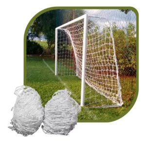 Par De Rede Para Trave De Gol Society Suiço 5mts Fio 6 Nylon