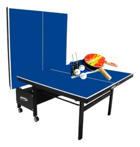 Mesa Ping Pong 18mm Mdf 1084 Klopf + Kit Tênis De Mesa 5030